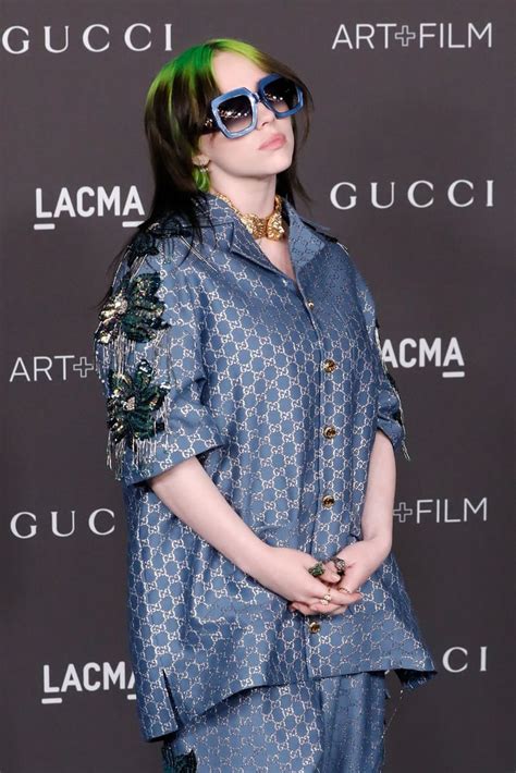 billie eilish gucci|billie eilish gucci suit.